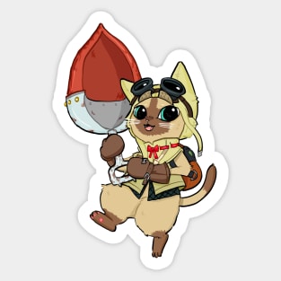 Palico Sticker